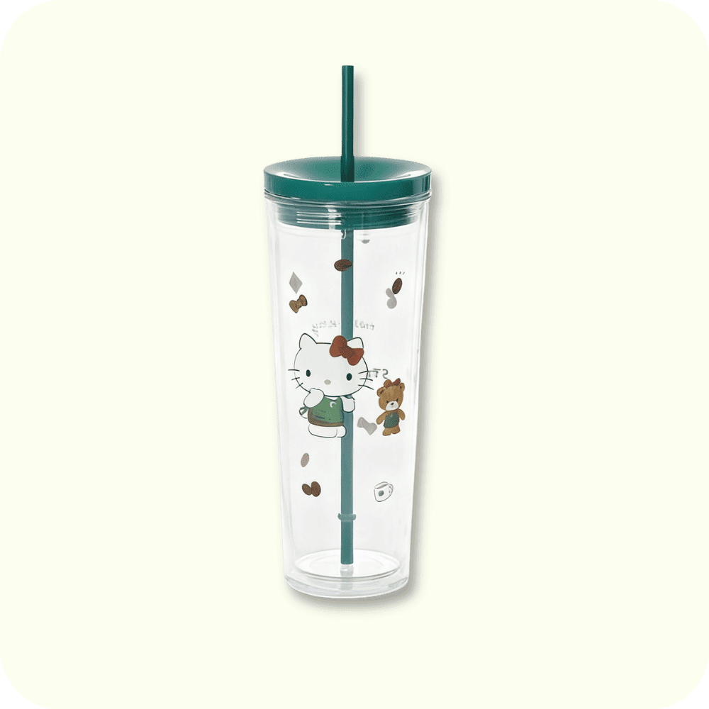 Hello Kitty Starbucks Cold Cup Hello Kitty Starbucks Cold Cup
